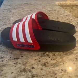 Adidas Boys Slides. Gently worn. Smoke free home.